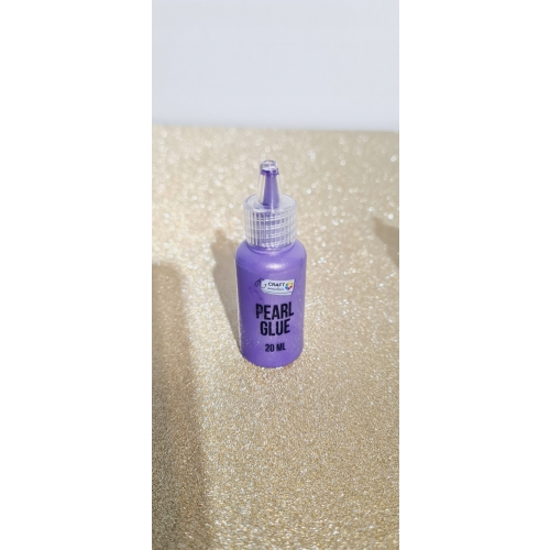 Klej perłowy z brokatem super zabawa 6 sztuk Glitter Glue DIY 989