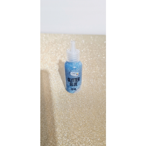 Klej perłowy z brokatem super zabawa 6 sztuk Glitter Glue DIY 989