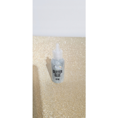 Klej perłowy z brokatem super zabawa 6 sztuk Glitter Glue DIY 989