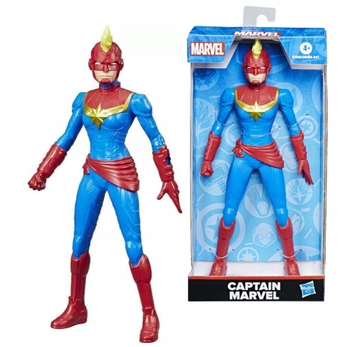 FIGURKA akcji MARVEL Avengers CAPTAIN MARVEL Zabawka Prezent 24 cm