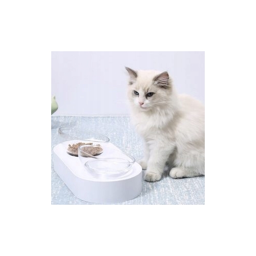 Miska dla kota na karmę i wodę ANTYPOŚLIZGOWA PETS DREAMTEAM 400 ml