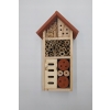 BUDKA LĘGOWA DOMEK HOTEL DLA OWADÓW MOTYLI wym.13,5cmx26cmx8,5cm czer608