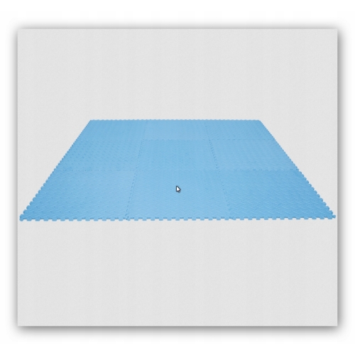 PODŁOGA MATA PIANKOWA stabilne zabezpieczenie pod BASEN 9 EL 38,5 x 38,5cm