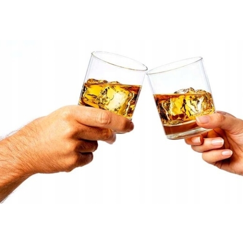 Kostki lodu do drinków CUBE ICE WIELOKROTNEGO UŻYTKU x20 czarno-białe