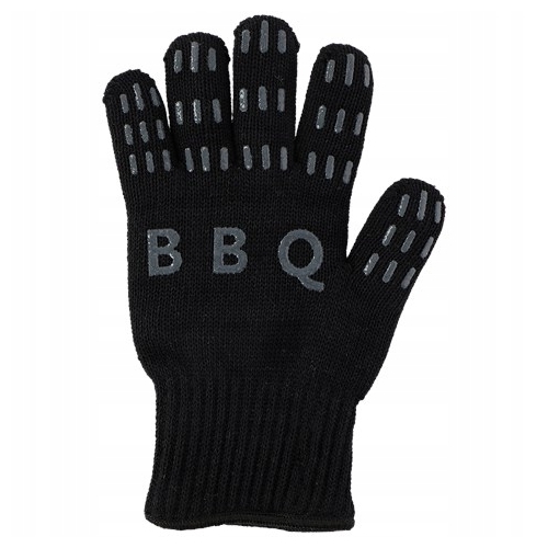 Rękawica ochronna do grilla piekarnika Big Jeff BBQ do 250° C czarna