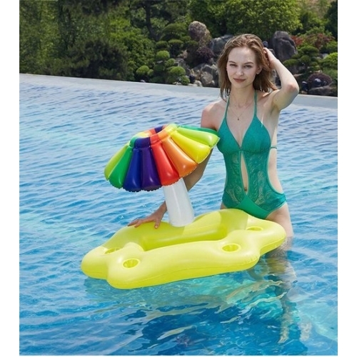 Dmuchany minibar taca na napoje przekąski BAREK PARASOL Sunshine Party