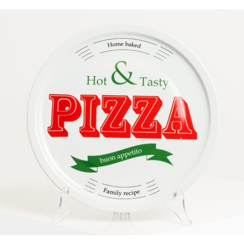 Porcelanowy WŁOSKI Talerz do Pizzy 30 cm PIZZA ITALIAN CS Talerz obiadowy