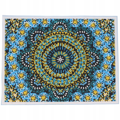 MALOWANIE Diamentami HAFT OBRAZ Diamentowy Mozaika 30x40 cm ROZETA Hobby
