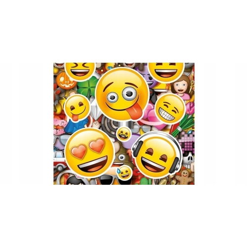 KOLOROWANKA dla dzieci MALOWANKA EMOJI 70 stron Wymiary 21 x 30 cm