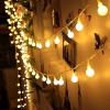 GIRLANDA OGRODOWA DUŻE LAMPKI LED 50 szt 15m EKO TARAS BALKON OGRÓD Home
