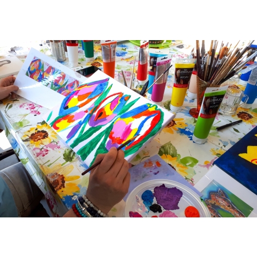 Płótno malarskie podobrazie 20x20 cm płótna 3D x 1 Van Bleiswijck BIAŁE