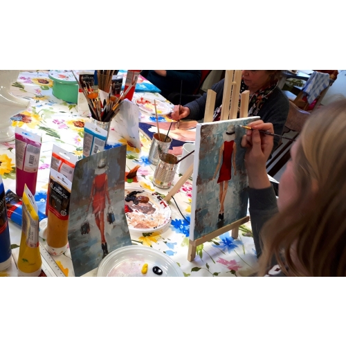 Płótno malarskie podobrazie 20x20 cm płótna 3D x 1 Van Bleiswijck BIAŁE