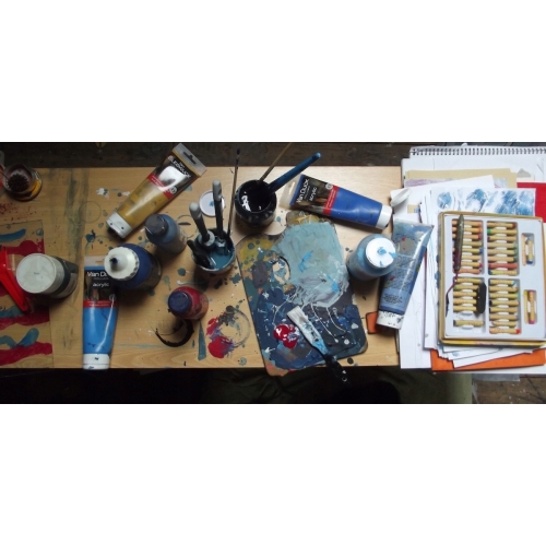 Płótno malarskie podobrazie 20x20 cm płótna 3D x 1 Van Bleiswijck BIAŁE