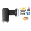 Konwerter LTE Twin GT-SAT 0,1 dB (GT-T40M) ultra jakość