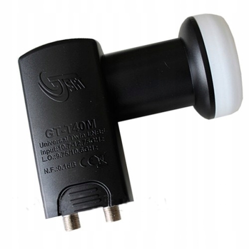 Konwerter LTE Twin GT-SAT 0,1 dB (GT-T40M) ultra jakość