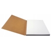 Blok KREATYWNY 3 kolory KARTEK BIAŁE BRĄZOWE CZARNE 3X10 KARTON 3X10 PAPIER