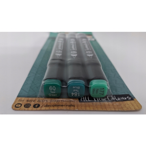 PISAKI MARKERY PODWÓJNE ALKOHOLOWE TWINMARKERS 3 Sztuki 60 177