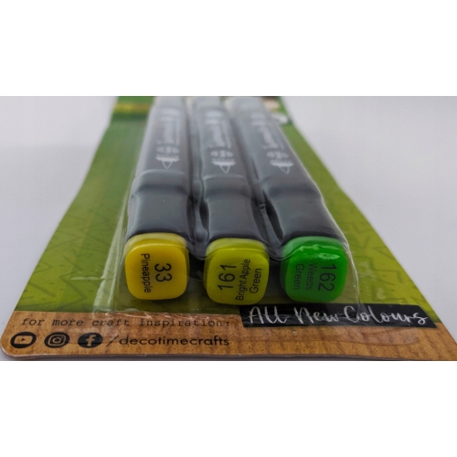 PISAKI MARKERY PODWÓJNE ALKOHOLOWE TWINMARKERS 3 Sztuki 33 162
