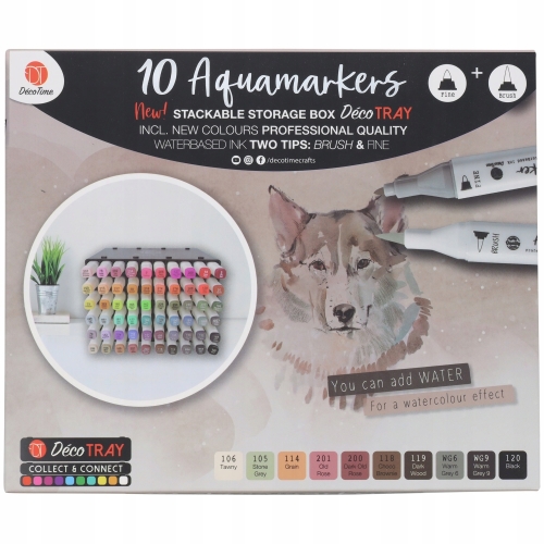 PISAKI MARKERY PODWÓJNE ALKOHOLOWE TWINMARKERS 3 Sztuki 33 162