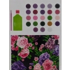 Mozaika Obraz wyszywanie HAFT DIAMENTOWY Arkusz 30x40 KWIATY 89