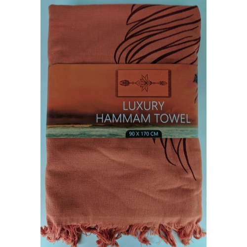 RĘCZNIK PLAŻOWY 90 x 170 cm BAWEŁNIANY LUXURY HAMMAM TOWEL SAUNA BASEN 171