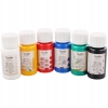 FARBY FARBA DO MALOWANIA TKANIN TEKSTYLI UBRAŃ RÓŻNE KOLORY 6 x 50 ml 46
