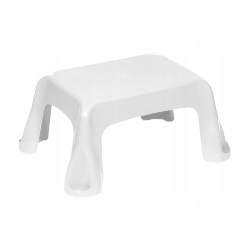 STOPIEŃ SCHODEK PRZYCZEPA STABILNY CURVER BIAŁY wys. 43,7 x 33,7 x 19,9 cm