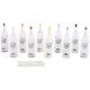 FARBY BARWNIKI DO FARBOWANIA UBRAŃ 10 KOLORÓW TIE DYE KIT DIY 92