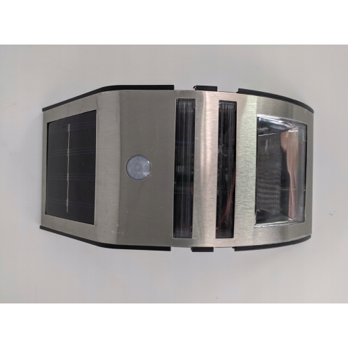 LAMPA SOLARNA ELEWACYJNA LED GRUNDIG ŚCIENNA CZUJNIKI RUCHU NOWOCZESNA
