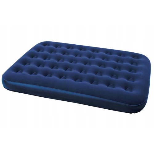 MATERAC DWUOSOBOWY DUŻY Joinco 192 x 135 x 22 cm 11747 + łatka niebieski