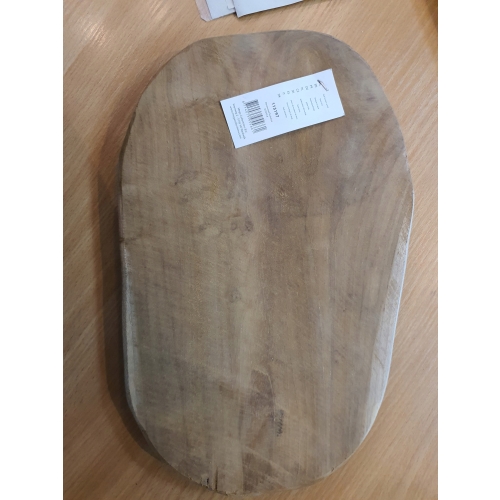 TACA DESKA OZDOBNA DREWNO TEKOWE 33 x 3 cm 52 DEKORACJA HOME
