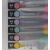 ZESTAW 6 SZYDEŁEK W ETUI 2.0 2.5 3.0 4.0 5.0 6.0 DECOTIME Różne kolory