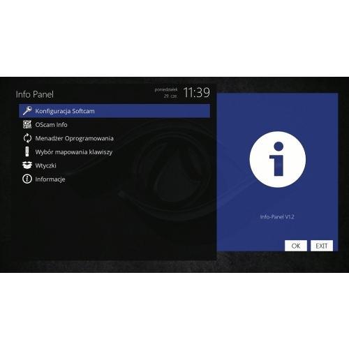 Tuner ENIGMA2 uClan Ustym 4K PRO UHD 2 x głowica DVB-S2X ENIGMA2 oscam TWIN