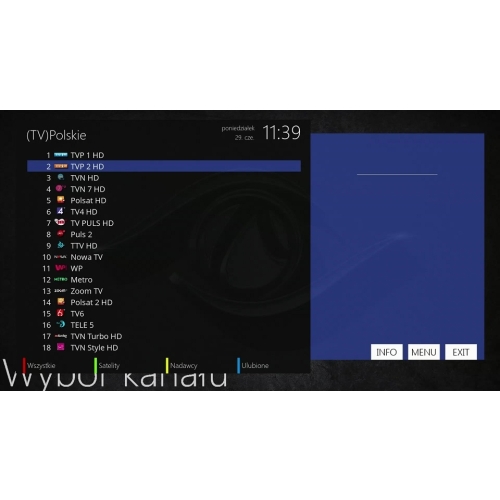 Tuner ENIGMA2 uClan Ustym 4K PRO UHD 2 x głowica DVB-S2X ENIGMA2 oscam TWIN