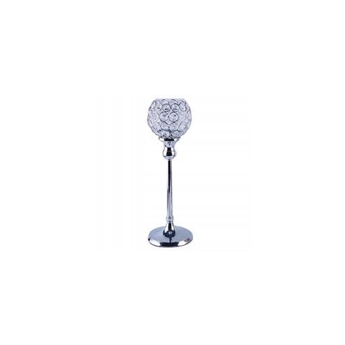 OZDOBNY ŚWIECZNIK NA PODGRZEWACZ GLAMOUR DEKORACJA HOME 30 CM 888