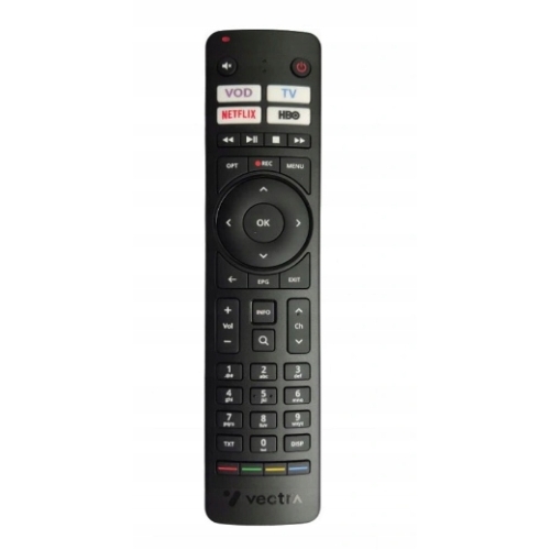 PILOT VECTRA DO DEKODERÓW SMART 4K ANDROID NOWY