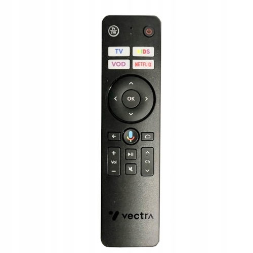 PILOT VECTRA DO DEKODERÓW SMART 4K ANDROID NOWY