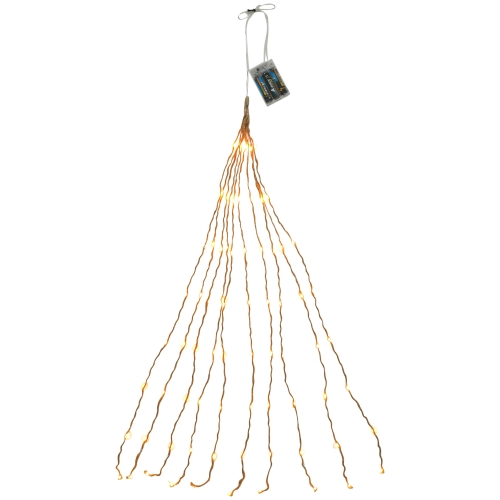 DYNIE 10 X LED GIRLANDA SUPER JESIEŃ HALLOWEN 30cm na baterie dekoracja 80