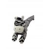 STOPER WAŁEK CHRONIĄCY PRZED PRZECIĄGIEM POD DRZWI PLUSZOWA ZEBRA 62