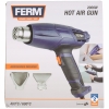 OPALARKA FERM 2000W 240 V 600 °C SUPER MOCNA Z AKCESORIAMI 686