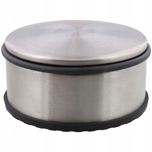 STOPER DO DRZWI BLOKADA ODBOJNIK STAL NIERDZEWNA INOX MAX 9 x 7.5cm SREBRNY