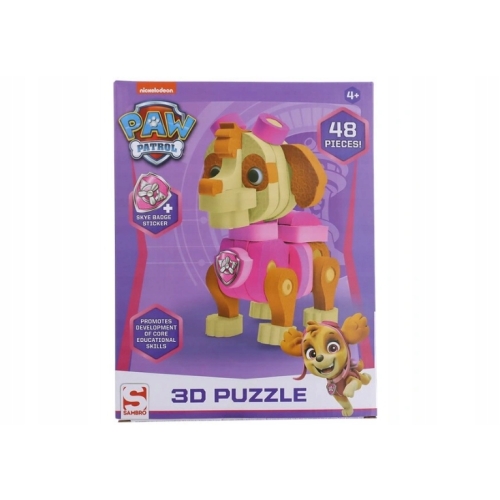 PUZZLE PSI PATROL PODWÓJNY NADRUK 99 ELEMENTÓW PREZENT Nickelodeon