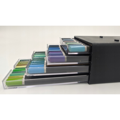 KREDKI OŁÓWKOWE sorter zestaw 44 sztuk SORTER DecoTray 78 mix kolorów