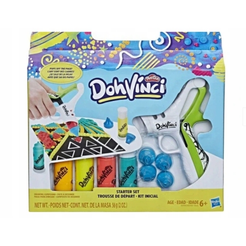 CIASTOLINA PLAY DOH 168 GR RÓŻOWY I ŻÓŁTY KOT PIES NA PREZENT DLA DZIECI