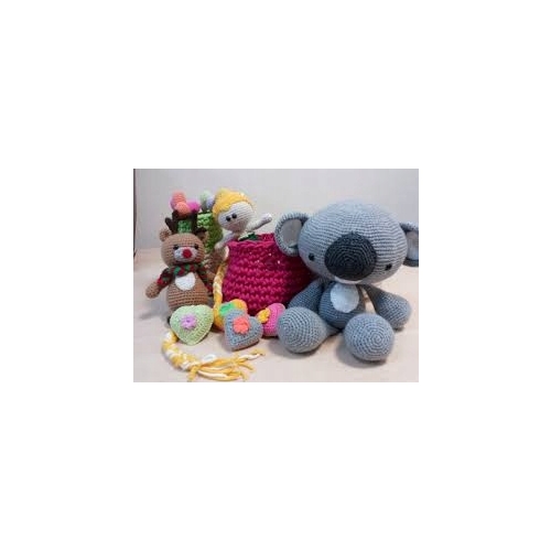 WŁÓCZKI BAWEŁNIANE ZESTAW 12 SZTUK MOTKÓW + 6 SZYDEŁEK 3-10mm RÓŻNE KOLORY