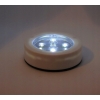 Lampka LAMPKI LED push meblowe dotykowe do szafy S Zestaw 3 szt SREBRNE