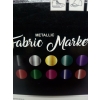 MARKERY DO MALOWANIA TKANIN KOLORY METALICZNE 10 SZT CRAFT UNIVERSE PINK