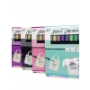 MARKERY DO MALOWANIA TKANIN KOLORY METALICZNE 10 SZT CRAFT UNIVERSE PINK