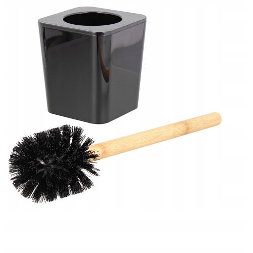 KUBEK KUBECZEK NA SZCZOTECZKI PLASTIKOWY BIAŁY POJEMNIK BAMBUS ORGANIZER