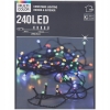 LAMPKI CHOINKOWE wewnętrzne zewnętrzne 240 Led KOLOROWE IP 44 7,5 metra 84